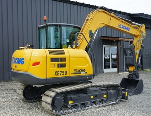 Excavatrice sur chenilles XE75U de 7,5 tonnes à haute performance avec marteau et godet en option à vendre - Product Image 4