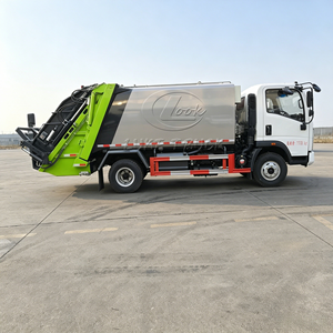 Camion compacteur de déchets hydraulique Sinotruk Howo Hanjiang de 8 mètres cubes, fabriqué en Chine, couleur personnalisée - Product Image 6