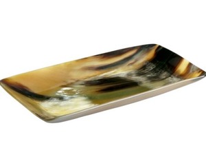 Bandeja de servicio Rectangular hecha a mano más vendida, cuerno de búfalo pulido Natural, Ideal para uso doméstico y en restaurantes - Product Image 6
