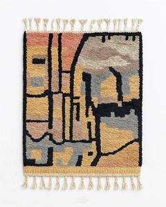 Belle gamme de tapis modernes faits à la main, Vintage, style marocain avec des motifs anciens - Product Image 1