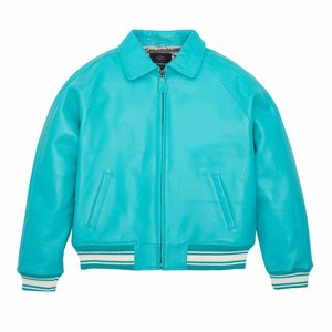 Nueva chaqueta de cuero de vaca suave personalizada para hombre, chaqueta universitaria de cuero americano de invierno hecha a medida - Product Image 6