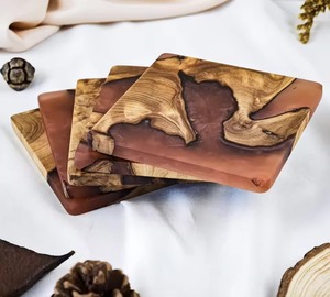 Juego de posavasos de estilo clásico con forma de Octágono ecológico de acero inoxidable de primera calidad, alfombrillas decorativas para bebidas para escritorio de oficina, Bar de fiesta - Product Image 2