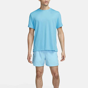 Camiseta Lisa personalizada con logotipo impreso camiseta Unisex buena publicidad Camiseta de algodón 100% transpirable de gran tamaño - Product Image 6