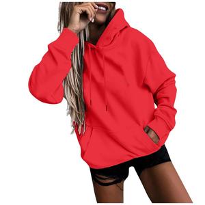 2025 RTS hommes décontracté Streetwear à capuche à manches longues automne porter rouge couleur Pure impression avec Logo avant Tie Dye Techniques - Product Image 1