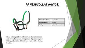 Licol en corde durable en nylon pour cheval de petite taille, avec accessoires réglables, rembourrage en polaire, muserolle, bandeau et protège-joues - Product Image 2