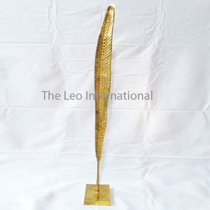 Escultura de flor de metal de lujo antiguo - Product Image 2