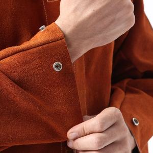 Chaqueta de Soldadura SMS de Alta Resistencia, Ropa de Trabajo Resistente al Fuego, Abrigo de Protección Industrial, Resistencia al Calor de 200 °C, Nivel C - Product Image 2