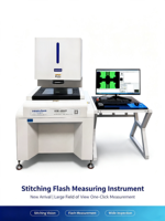 HVM-400VP Instrumento de Medición con Flash para Detección de Costuras, Sistema de Visión con Flash de Gran Angular, Máquina Industrial para Pruebas de Calidad por Lotes