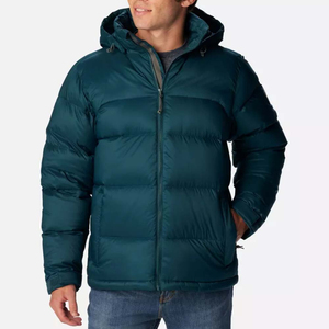 Top Selling Custom Men's Winter Puffer Jacket Windproof <b>Waterproof</b> <b>Warm</b> New Design Luxury Cotton Filled Breathable Stand Collar - Product Image 4