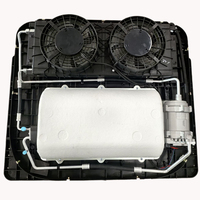 Climatiseur électrique de stationnement de toit de 12V/24V pour le compresseur d'air électrique de refroidisseur de stationnement de camion de climatiseur de stationnement de camion