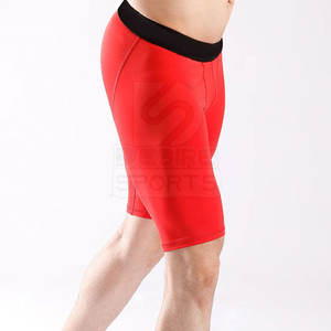 Best Price High Street Solid Canvas Mid Quick Dry Breathable Eco-Friendly Elastic Waist <b>Compression</b> <b>Shorts</b> for <b>Men</b> Latest Style - Product Image 4