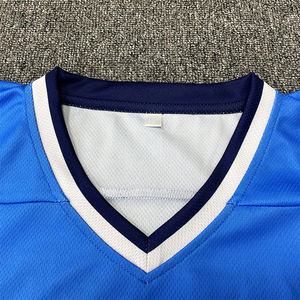 Vente en gros OEM conception personnalisée maillots de sports d'équipe uniforme de hockey sur glace avec logo et numéro imprimé produit de sublimation - Product Image 4