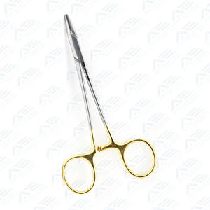 Portaagujas Halsey de 127 mm con Punta Lisa TC, Portaagujas Dentales de Acero Inoxidable con Mordazas Lisas - Product Image 5