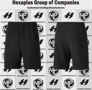 Fabricante Mayorista de Shorts con Cordón para Hombre, Marca Personalizada, Estilo Urbano, Poliéster/Algodón, Antiarrugas, Transpirables, Casuales - Product Image 3