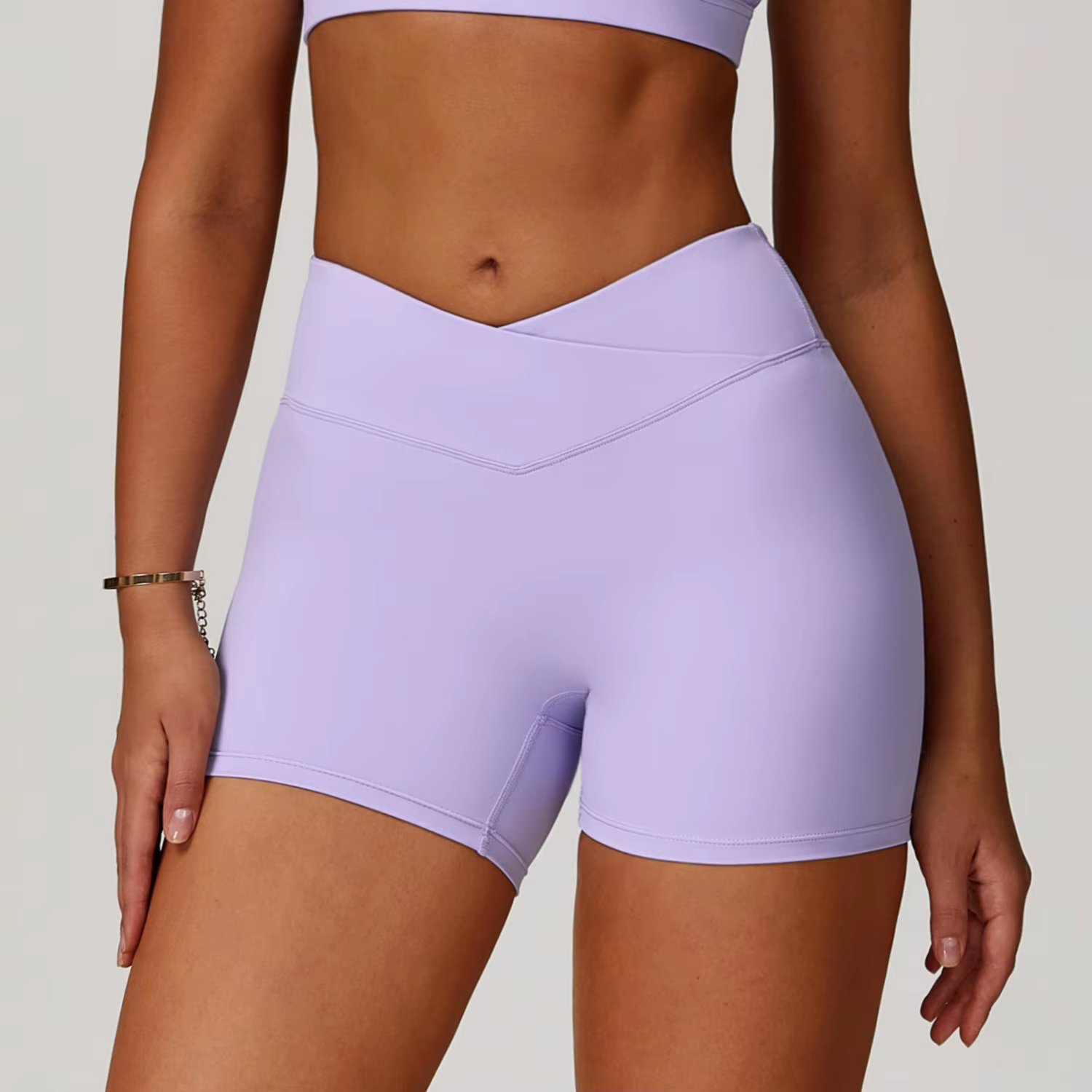 Lavender shorts