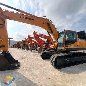 Excavatrice sur chenilles lourde Hyundai R350LC-9T de haute qualité, d'occasion, avec un poids opérationnel de 5 tonnes, forte capacité de travail - Product Image 4