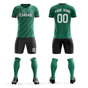 Último diseño personalizado fútbol kits sublimación diseño equipo ropa deportiva hombres fútbol uniforme - Product Image 6