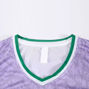 Logo personnalisé uniforme de basket-ball dernière conception vêtements de sport avec des options respirantes de couleur unie et de taille plus - Product Image 3