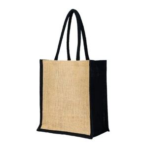 Sac fourre-tout en jute avec logo personnalisé de haute qualité Article en toile de coton à motif élégant avec promotion exclusive pour Aus - Product Image 4