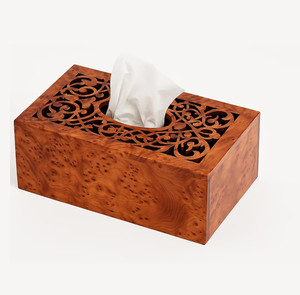 Porte-mouchoirs en bois réutilisable de fabrication OEM pour un mode de vie durable, réduisant l'utilisation de plastique et promouvant un style de vie écologique - Product Image 5