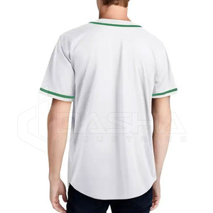 Maillot de baseball de haute qualité pour hommes, chemise respirante en gros avec motif de sublimation personnalisé, option bon marché - Product Image 6