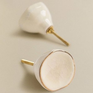 Bouton d'armoire en céramique antique boutons de tiroir en céramique poignée de porte matériel de meubles accessoires de meubles par lametierartz - Product Image 3