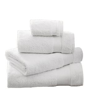 Juego de toallas de hotel de lujo 100% algodón, toallas de baño, de mano y faciales con logo bordado - Product Image 1