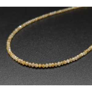 Perles de diamants champagne facettées de haute qualité, 1,5-2,5 mm, rares, en vrac, pour la création de bijoux - Product Image 4