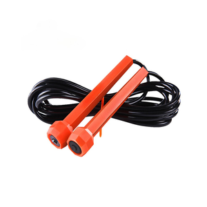 Corde à sauter unisexe portable de qualité supérieure Outil de fitness de haute qualité en PVC PP Construction en acier Poignée ABS pour salle de sport et usage domestique - Product Image 3