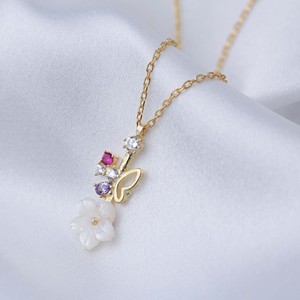 Collier avec pendentif en forme de fleur, bijoux faits à la main, vente en gros, pendentif en argent sterling 925 - Product Image 2