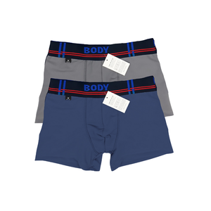 Vinh Hung Vietnam Garment Factory Prix compétitif Boxers pour hommes Lot de 3 sous-vêtements respirants en coton et nylon avec logo personnalisé - Product Image 4