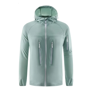 Chaqueta cortavientos de alta calidad para hombre Diseño personalizado y logotipo Jogging Senderismo Chaqueta ligera - Product Image 6