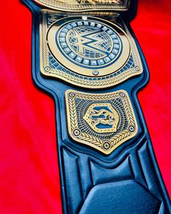 Cinturón de campeonato personalizado Placas de metal duraderas de cuero de alta calidad Perfectas para competiciones de lucha y grabado personalizado - Product Image 4