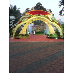 Nuevo Soporte de Fondo para Escenario de Boda con Arco de Hierro de Estilo Clásico, Alta Calidad, Precio de Fábrica, Venta al por Mayor, Fabricante de la India - Product Image 3