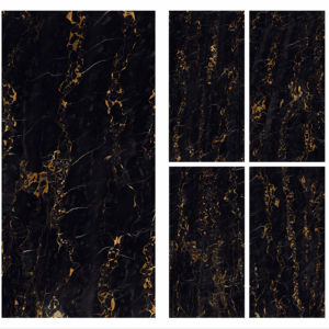 CARREAUX EN PORCELAINE PORTORO NOIR HAUTE BRILLANCE 600X1200 - Product Image 1