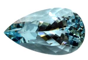 10.51 carats aigue-marine couleur bleu profond coupe poire fine qualité pendentif en vrac faisant des bijoux pierre poire forme aigue-marine naturelle - Product Image 2