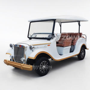 รถเที่ยวชมสถานที่ไฟฟ้าสีขาวแบบส่วนตัวพร้อมล้อ4ล้อฝีมือพิเศษ - Product Image 1