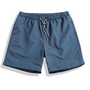 Customized Logo <b>Mens</b> Summer Corduroy <b>Swim</b> Shorts High Waist Drawstring Quick Dry Breathable Casual Shorts - Product Image 2
