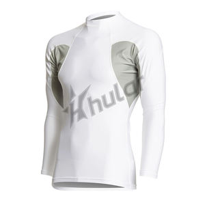 Personalizado 2025 Patrón MMA Anti-UV Rash Guard Logotipo transpirable Grappling Jiu Jitsu BJJ Técnicas lavadas - Product Image 3