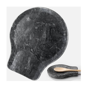 Reposacucharas de Mármol Sólido de Diseño Moderno y Nuevo, Tamaño Personalizado, Aptos para Lavavajillas, 100% Hechos a Mano, Ecológicos, Duraderos, para Restaurante - Product Image 6