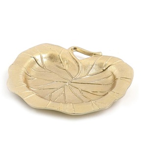 Utensilios de cocina con acabado dorado brillante, cuenco para servir frutas secas, uso de catering para hoteles, vajilla, servidor de nueces, cuenco hecho a mano - Product Image 6