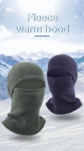 Wholesale Cheaper Ski <b>Mask</b> Balaclava Polar Fleece One Hole Plain Windproof Ski <b>Mask</b> DDP Shipping - Product Image 6