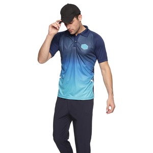 MOQ bajo sublimación impresa poliéster Golf camisetas logotipo personalizado Golf Polo camiseta deportes Fan Club hombres polos para la venta - Product Image 4