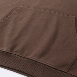 เสื้อฮู้ดลำลองของผู้ชายเสื้อมีฮู้ดลำลองสีพื้นแบบ2025 - Product Image 4