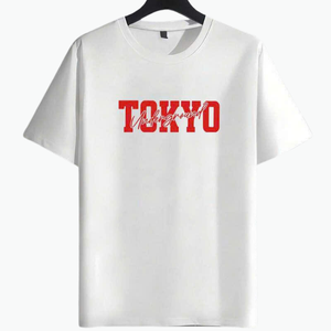 T-shirt à col rond 100% coton sur mesure pour hommes Impression par transfert de chaleur Respirant et évacuant l'humidité Prêt à porter OEM & ODM - Product Image 1