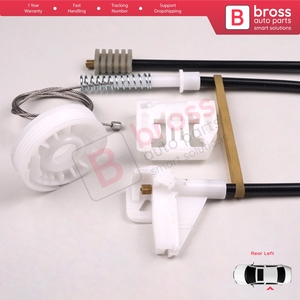 BWR547 ensemble de réparation de lève-vitre électrique porte arrière gauche pour Octavia MK1 1U 1U2 1U5 2001-2010 4/5 porte lifting 1U0839461B - Product Image 5