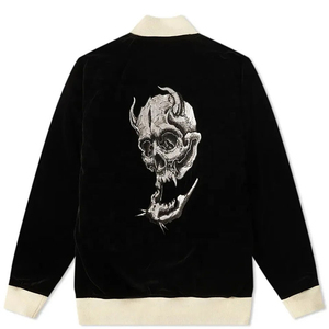 Nueva llegada impermeable Color personalizado Premium OEM a prueba de viento al aire libre de invierno de alta calidad de satén chaquetas universitarias para los hombres - Product Image 4