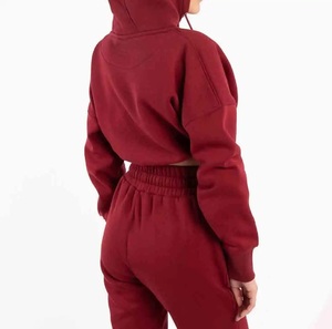 Chándal de lana para mujer, precio barato, diseño personalizado, ropa deportiva, venta al por mayor, superventas, profesional, último chándal de gran tamaño 2025 - Product Image 4