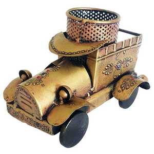 Porte-stylo en métal indien très demandé, style antique, organisateur de bureau pour usage professionnel, décoration d'intérieur, cadeau festif, vente en gros - Product Image 4