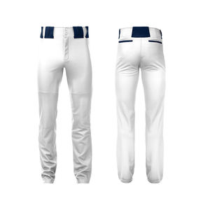 Pantalons de baseball/softball pour hommes adultes en gros, personnalisés, respirants, taille plus, impression par sublimation numérique, 100% polyester - Product Image 1